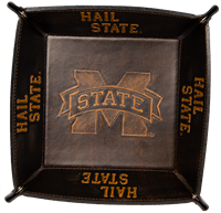 Banner M Hail State Valet Leather Tray