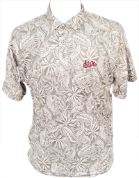 Tommy Bahama State Script Tropical Score Polo