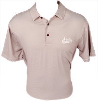 Antigua State Script Twine Pinstriped Polo