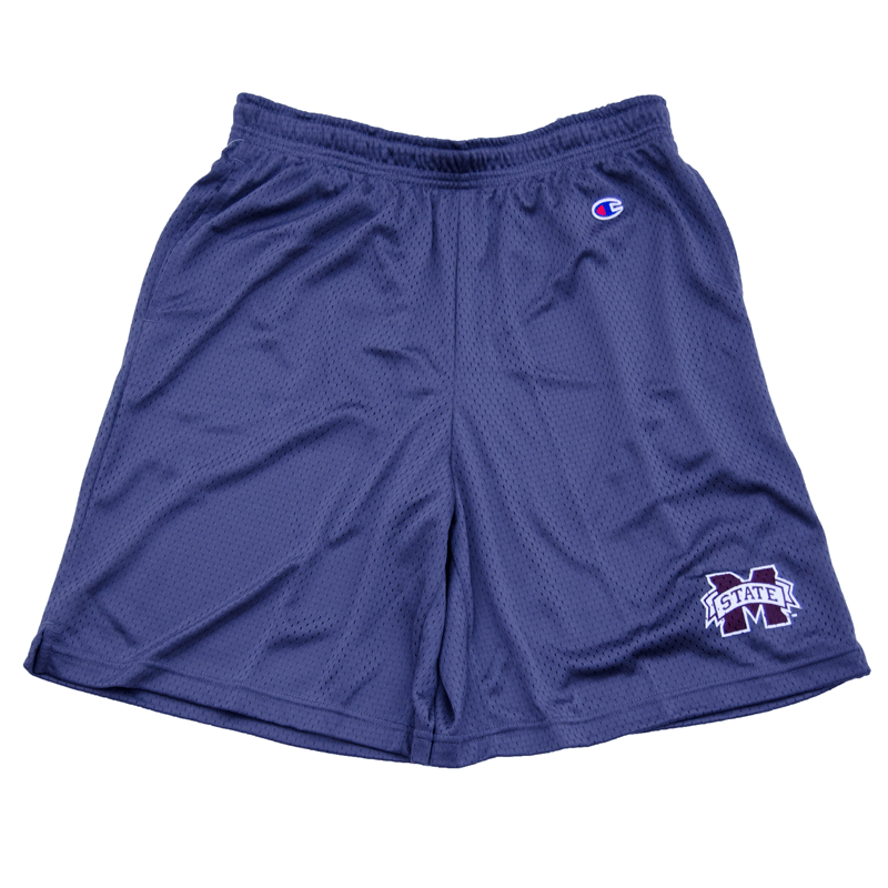 black champion mesh shorts