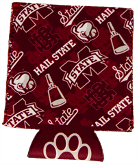 Assorted Logos Spirit Pattern Coozie