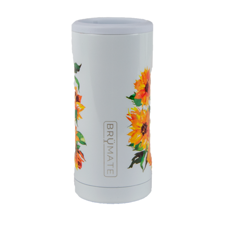 Brumate Hopsulator Slim Can Cooler in Limited Edition Sunflower