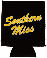 12oz Southern Miss Script Coozie