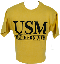 MV Sport USM over Southern Miss Everest Sustainable Short Sleeve Tee