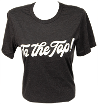 Bella+Canvas To The Top! Script Short Sleeve Tee